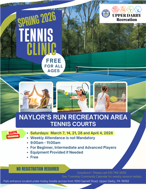 Spring 2026 Free Tennis Clinic