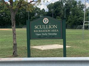 Scullion Recreation Area Sign