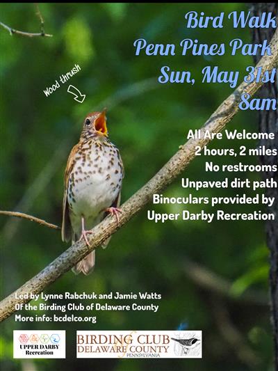 2026 May Bird Walk