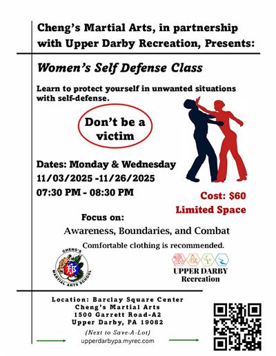 Self Defense Class Nov